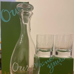 Kate Spade x Lenox ‘Two of a Kind’ Decanter